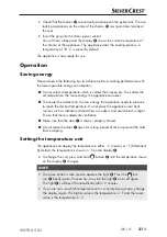 Preview for 34 page of Silvercrest 323171 1901 Operating Instructions Manual