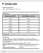 Предварительный просмотр 39 страницы Silvercrest 324009 1901 Operation And Safety Notes