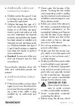 Preview for 10 page of Silvercrest 324120 1901 Operation And Safety Instructions