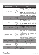 Preview for 20 page of Silvercrest 324120 1901 Operation And Safety Instructions