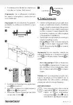 Предварительный просмотр 29 страницы Silvercrest 324120 1901 Operation And Safety Instructions