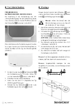 Предварительный просмотр 45 страницы Silvercrest 324120 1901 Operation And Safety Instructions