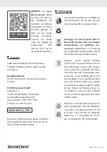 Preview for 52 page of Silvercrest 324120 1901 Operation And Safety Instructions