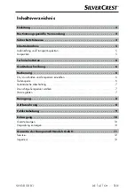 Preview for 4 page of Silvercrest 325679 1910 Operating Instructions Manual