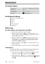 Preview for 9 page of Silvercrest 325679 1910 Operating Instructions Manual