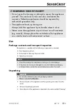 Preview for 20 page of Silvercrest 325679 1910 Operating Instructions Manual