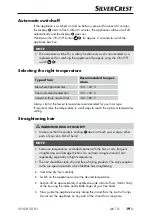 Preview for 22 page of Silvercrest 325679 1910 Operating Instructions Manual