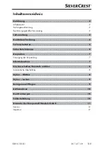 Preview for 4 page of Silvercrest 325703 1910 Operating Instructions Manual