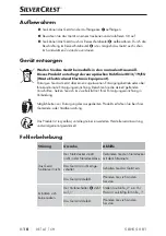 Preview for 13 page of Silvercrest 325703 1910 Operating Instructions Manual