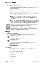 Preview for 15 page of Silvercrest 325703 1910 Operating Instructions Manual