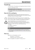 Preview for 22 page of Silvercrest 325703 1910 Operating Instructions Manual