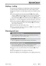 Preview for 24 page of Silvercrest 325703 1910 Operating Instructions Manual