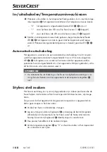 Preview for 51 page of Silvercrest 325703 1910 Operating Instructions Manual