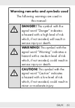 Предварительный просмотр 53 страницы Silvercrest 325997 1901 Operation And Safety Notes