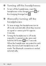 Предварительный просмотр 78 страницы Silvercrest 325997 1901 Operation And Safety Notes