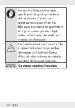 Предварительный просмотр 100 страницы Silvercrest 325997 1901 Operation And Safety Notes