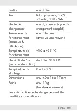 Предварительный просмотр 107 страницы Silvercrest 325997 1901 Operation And Safety Notes