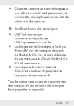 Предварительный просмотр 117 страницы Silvercrest 325997 1901 Operation And Safety Notes