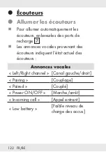 Предварительный просмотр 122 страницы Silvercrest 325997 1901 Operation And Safety Notes