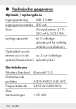 Предварительный просмотр 152 страницы Silvercrest 325997 1901 Operation And Safety Notes