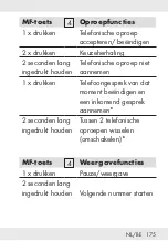 Предварительный просмотр 175 страницы Silvercrest 325997 1901 Operation And Safety Notes