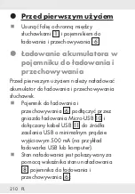 Предварительный просмотр 210 страницы Silvercrest 325997 1901 Operation And Safety Notes