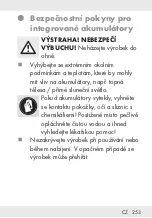 Предварительный просмотр 253 страницы Silvercrest 325997 1901 Operation And Safety Notes