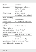 Предварительный просмотр 288 страницы Silvercrest 325997 1901 Operation And Safety Notes