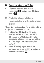 Предварительный просмотр 299 страницы Silvercrest 325997 1901 Operation And Safety Notes