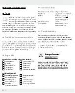 Предварительный просмотр 150 страницы Silvercrest 326517_1904 Operation And Safety Notes