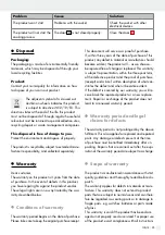 Preview for 25 page of Silvercrest 326735_1904 Operation And Safety Notes