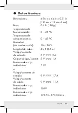 Предварительный просмотр 37 страницы Silvercrest 326858 1901 Operation And Safety Notes