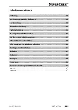 Предварительный просмотр 36 страницы Silvercrest 327263_1904 Operating Instructions And Safety Instructions