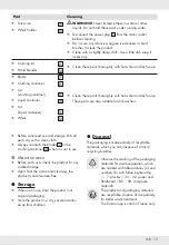 Preview for 16 page of Silvercrest 329289 1904 Operation And Safety Notes