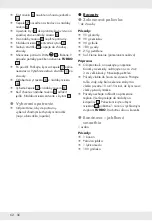 Preview for 63 page of Silvercrest 329289 1904 Operation And Safety Notes