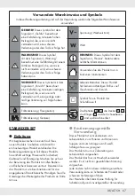 Preview for 68 page of Silvercrest 329289 1904 Operation And Safety Notes