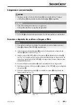 Предварительный просмотр 62 страницы Silvercrest 329834 1907 Operating Instructions Manual