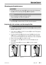 Предварительный просмотр 84 страницы Silvercrest 329834 1907 Operating Instructions Manual