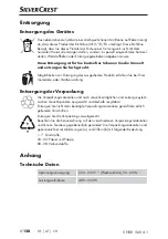 Предварительный просмотр 131 страницы Silvercrest 329835 1910 Operating Instructions Manual