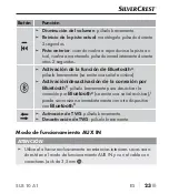 Preview for 26 page of Silvercrest 330701 2001 Operating Instructions Manual