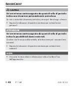 Preview for 45 page of Silvercrest 330701 2001 Operating Instructions Manual