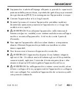 Preview for 48 page of Silvercrest 330701 2001 Operating Instructions Manual