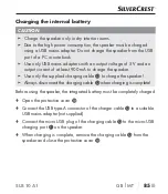 Preview for 88 page of Silvercrest 330701 2001 Operating Instructions Manual