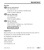 Preview for 146 page of Silvercrest 330701 2001 Operating Instructions Manual