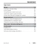 Предварительный просмотр 152 страницы Silvercrest 330701_2001 Operating Instructions Manual