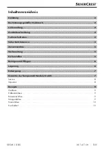 Preview for 4 page of Silvercrest 330911_1907 Operating Instructions Manual