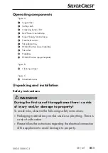 Предварительный просмотр 88 страницы Silvercrest 331049_1910 Operating Instructions Manual