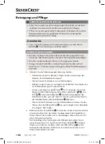 Preview for 51 page of Silvercrest 331074 1907 Operating Instructions Manual