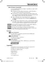 Preview for 56 page of Silvercrest 331074 1907 Operating Instructions Manual