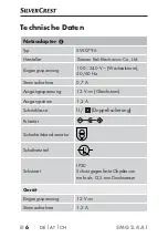 Preview for 9 page of Silvercrest 331148 1907 Operating Instructions Manual